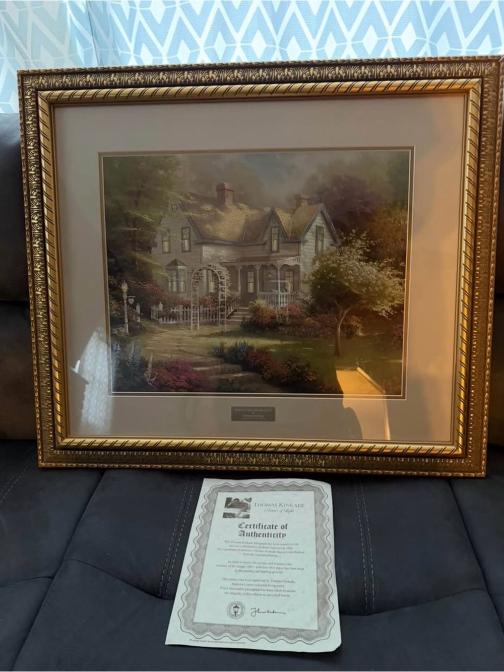 Thomas Kinkade - Home is Where the Heart is II - Framed Lithograph